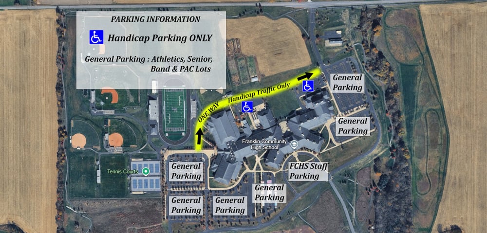 Graduation Parking All Lots (1)